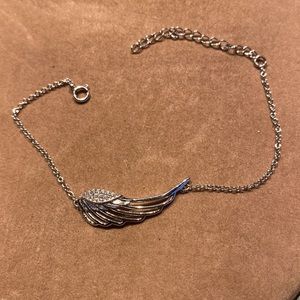 Sterling Angel Wing Bracelet/Anklet